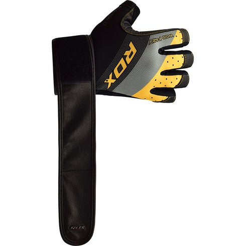 RDX F42 WEIGHT LIFTING GYM GLOVES-3